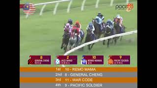 20241027 Race 1 Malaysia Selangor Horse Racing Highlights  Pace88 Horse [upl. by Ciel]