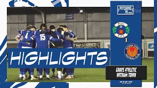 HIGHLIGHTS Grays Athletic fc v Witham Town fc [upl. by Artsa]