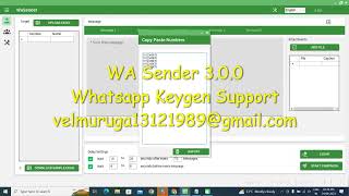 WASender Latest 300  WhatsApp Marketing Tool WA SENDER  Free Activation Key [upl. by Jeromy]