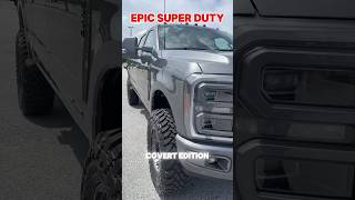 2024 Ford F250 Platinum 35” Carli EVenture LIFTEDCarbonized Gray COVERT [upl. by Llertak]