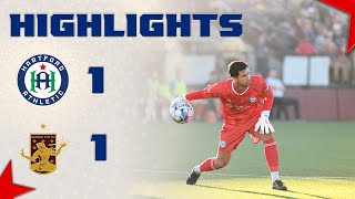 A Thriller in Motor City 😲  Hartford Athletic 11 Detroit City FC  Match Highlights [upl. by Melburn994]