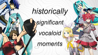 historically significant vocaloid moments [upl. by Ardnuas634]