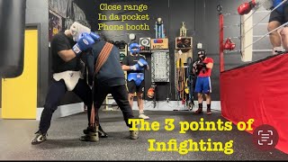 The 3 Points of Infighting Basic Close range positions [upl. by Yvor]