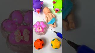 satisfying squishy baby corgi injection funny sad cry shorts [upl. by Dennis]