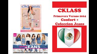 Catálogo CKLASS Primavera Verano 2024 CONFORT MEXICO [upl. by Llevrac33]