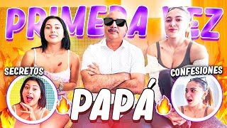 PRIMERA VEZ DE MI PAPÁ 😨😱  Hermanas JM [upl. by Caassi]