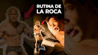 ¡Probé la loca rutina matutina de La Roca 😱🏋️‍♂️ [upl. by Atina80]