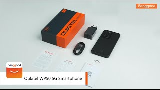 Unboxing Oukitel WP50 5G Smartphone  Shop on Banggood [upl. by Sennahoj137]