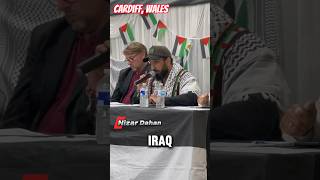 experience in Iraq🇮🇶☮️🇵🇸Genocide in Gaza Zionism and Islamophobia🇵🇸 cardiff [upl. by Sollie206]