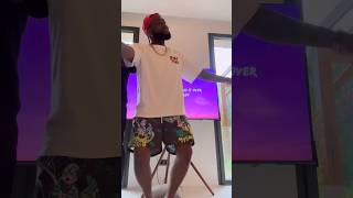 Davido dance steps is so funny shorts [upl. by Imorej714]