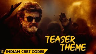 Kaala  Teaser Theme Indian CRBT Codes  Rajinikanth  Pa Ranjith  Santhosh Narayanan [upl. by Azilanna650]