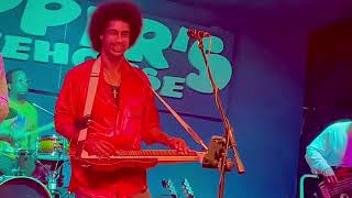 Selwyn Birchwood playing Caladesi’s Mobile Steel Guitar [upl. by Ybsorc722]