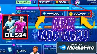 DREAM LEAGUE SOCCER 2024 MOD APK 11110  DOWNLOAD DLS 24 MOD MENU HACK UNLIMITED MONEYCOINSGEMS [upl. by Malory]