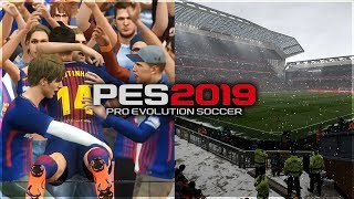 10 NEW REALISTIC FEATURES IN PES 2019 [upl. by Hakeem240]