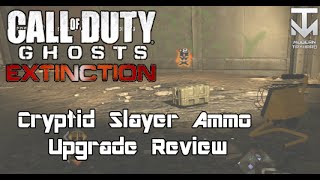 CoD Ghosts Extinction Cryptid Slayer Ammo Upgrade Review [upl. by Keeryt]