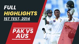 Full Highlights  Pakistan vs Australia  1st Test 2014  PCB  M1C2K [upl. by Trocki]