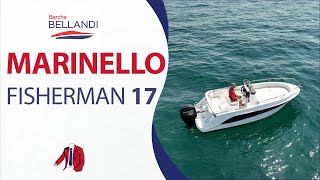 TEST Marinello FISHERMAN 17 sul Lago di GARDA  Videorecensione di Oscar Bellandi [upl. by Ita]