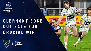 Highlights  ASM Clermont Auvergne v Sale Sharks Round 3 │Heineken Champions Cup Rugby 202122 [upl. by Leventis583]