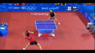 Jun Mizutani vs Timo Boll 2008 OG [upl. by Adolf]