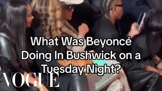 Beyoncé Surprises Fashion Designer in Brooklyn [upl. by Pantin]