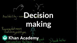 Decision making  Processing the Environment  MCAT  Khan Academy [upl. by Htomit]