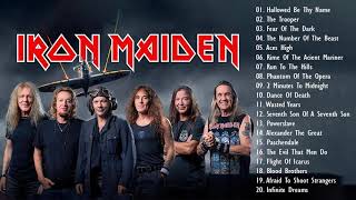 Iron Maiden Best Songs Playlist  Greatest hits Full Album 2021 [upl. by Vi]