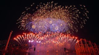 Dragon Fireworks  L’International des Feux LotoQuébec 2018  Montréal  Canada [upl. by Mazlack327]