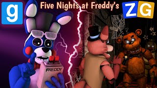 WE CONTROL THE ANIMATRONICS  Gmod FNAF Multiplayer Map Garrys Mod FNAF Challenge [upl. by Janyte138]