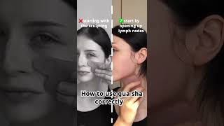 How to use Gua Sha👀 [upl. by Ayres]