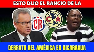 EL RANCIO DE COSTA RICA SOPRENDIDO CON EN RESULTADO DE AMÉRICA VS REAL ESTELI [upl. by Eimia322]