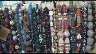 Kazuri Bead and Pottery Factory Nairobi Kenia Africa [upl. by Condon514]