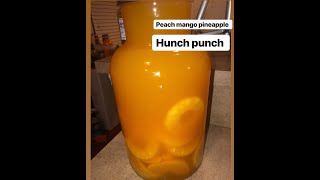 Peach mango hunch punch [upl. by Winthrop369]