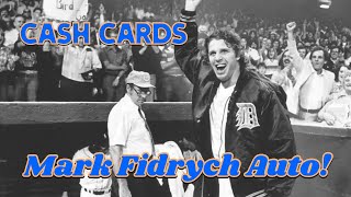 Mark Fidrych Auto Pickup at a Card Show With Peacemakercards [upl. by Nidraj]