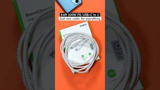 Looking for all purpose charging cable  BELKIN USBC to C  66ft 100W PD DOUBLE BRAIDED belkin [upl. by Acirej]