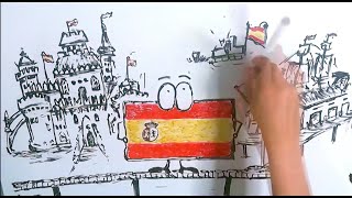 La HISTORIA de la Bandera de España en 5 minutos [upl. by Lunette]