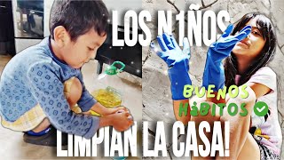 LIMPIEZA EXTREMA EN FAMILIA 🪣🧼 TODOS LIMPIAMOS 👨‍👩‍👧‍👦 cleaning motivacion  METAS EN PAREJA NMAS [upl. by Annaitsirk]