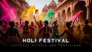 Cultural Rituals and Traditions – Holi Festival India The Festival of Colors and Joy [upl. by Ttnerb950]