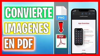 Como Convertir Imágenes a PDF en iPhone ✅ [upl. by Nymassej]