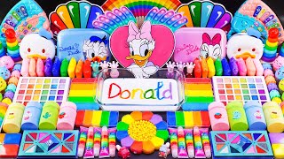 DONALD DUCK Vs DAISY  1 Hour Oddly Satisfying Slime ASMR  Slime Mixing Random With Piping Bag 2024 [upl. by Pass59]