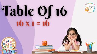 🧮16x116  Table of 16  16 ka pahada  Table of 2 to 20  Multiplication Tables🎉viralvideonumbers [upl. by Katrinka292]