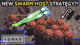 Scarletts SWARM HOSTS are no problem for Harstem StarCraft 2 [upl. by Attiuqihc818]