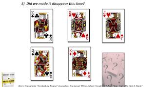 WKC Creativity 6 Card Disappear Trick [upl. by Ainessey]