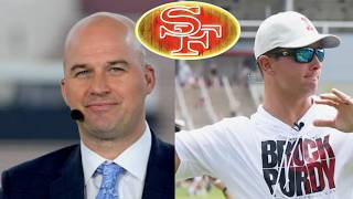 Former Pro Bowl quarterback Matt Hasselbeck silences Brock Purdy haters 🤫 [upl. by Htabazile]