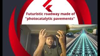 Futuristic roadway made of photocatalytic pavements BinayInnoivative [upl. by Devehcoy157]