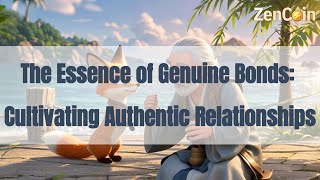 The Essence of Genuine Bonds Cultivating Authentic Relationships  𝐙𝐞𝐧 𝐂𝐨𝐢𝐧 [upl. by Ahsikahs]