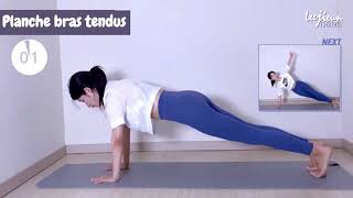 GAINAGE Ventre Plat  Routine de PLANCHE pour Débutants et intermédiaires  9 exercices [upl. by Osicran107]