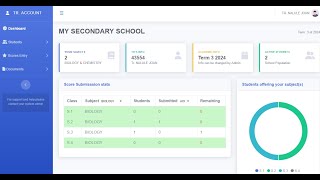 Myschool Offline school management system [upl. by Lahcym]