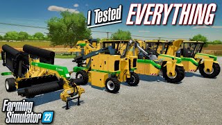 I tested EVERYTHING in the Oxbo Pack  Farming Simulator 22 [upl. by Linus]