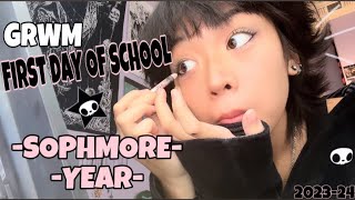 FIRST DAY OF SOPHOMORE YEAR GRWM [upl. by Orme]