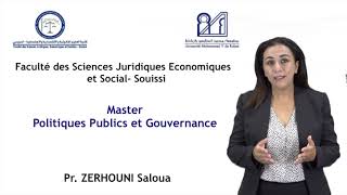 Master Politiques Publics et Gouvernance  FSJES Souissi [upl. by Amos]